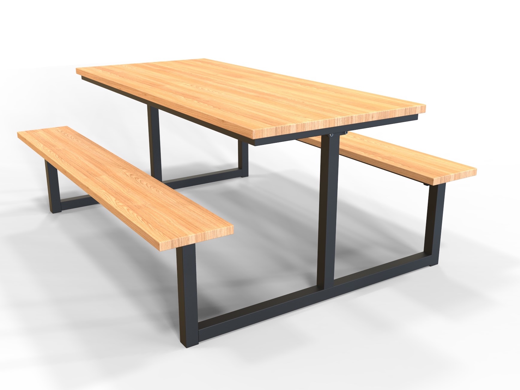 Modern Indoor Picnic Tables for Simple Design