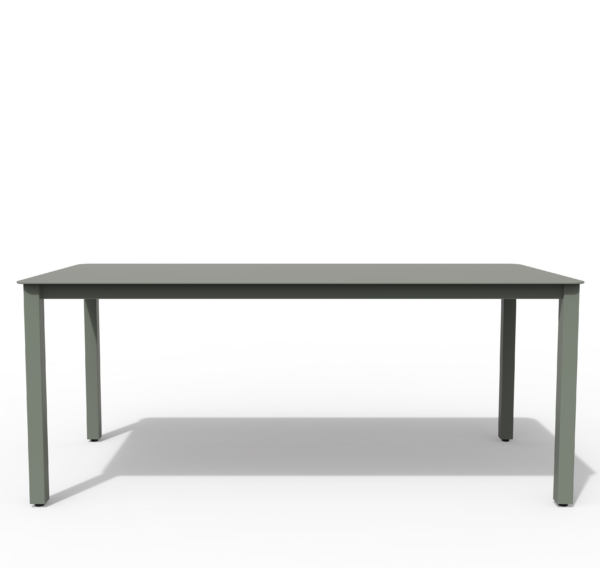 Aluminium Dining table for outdoor use.